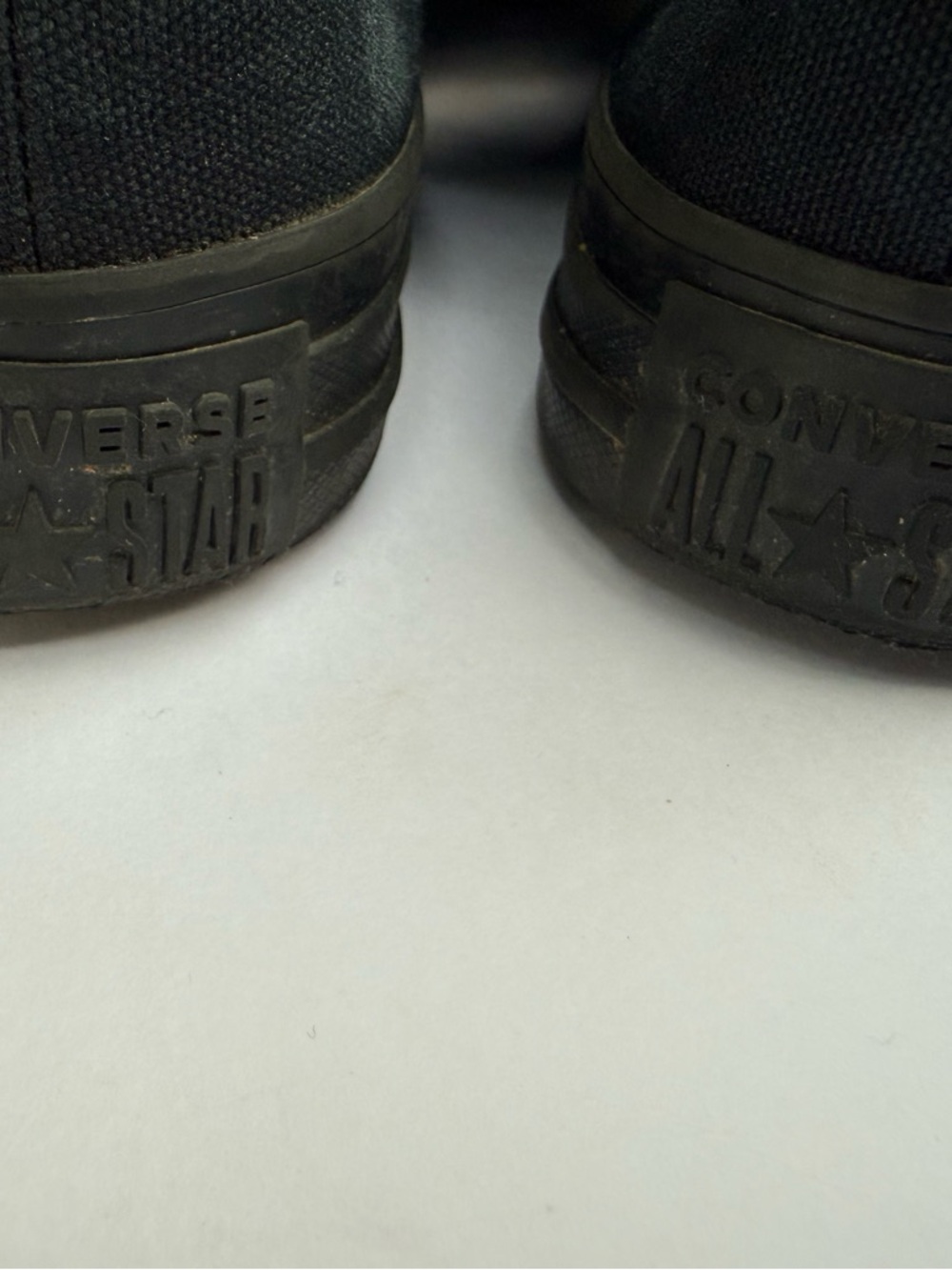 RARE Converse All Star Womens 8 Knee High Black Lace Up Zip Up Sneakers - Picture 8 of 11